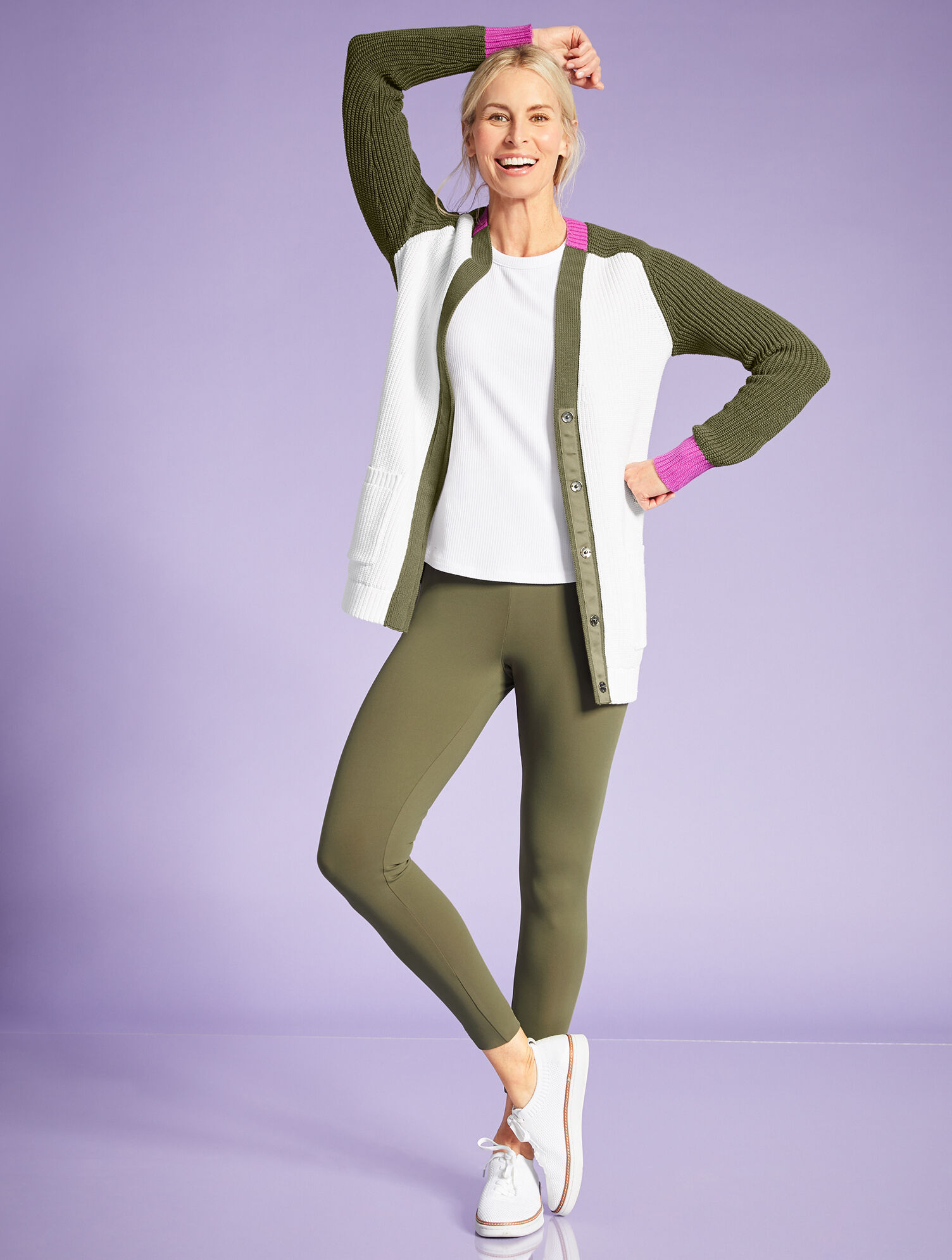 Talbots Boxer Ribbed Racerback Tank | Talbots