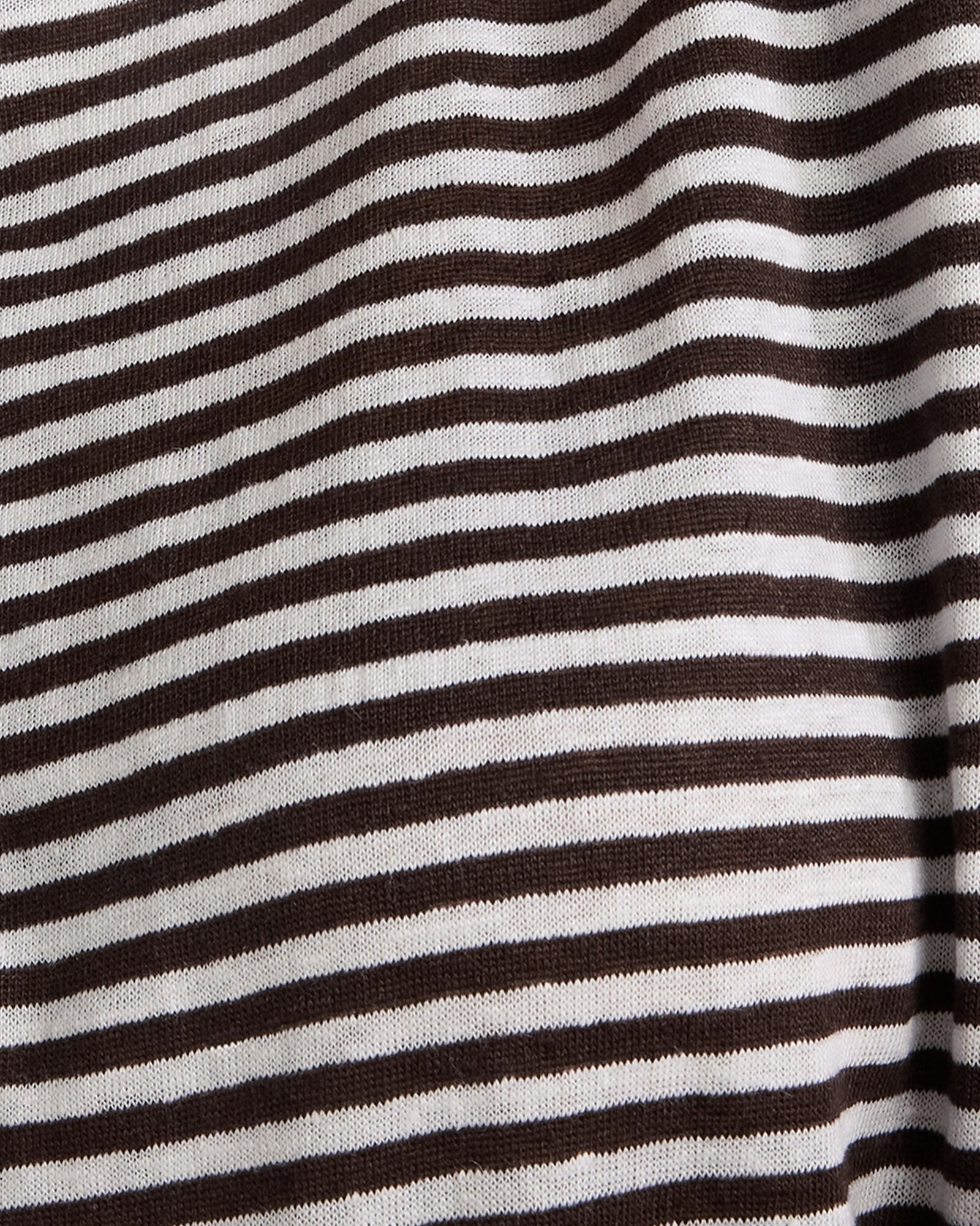 Linen Striped Long Sleeve Tee