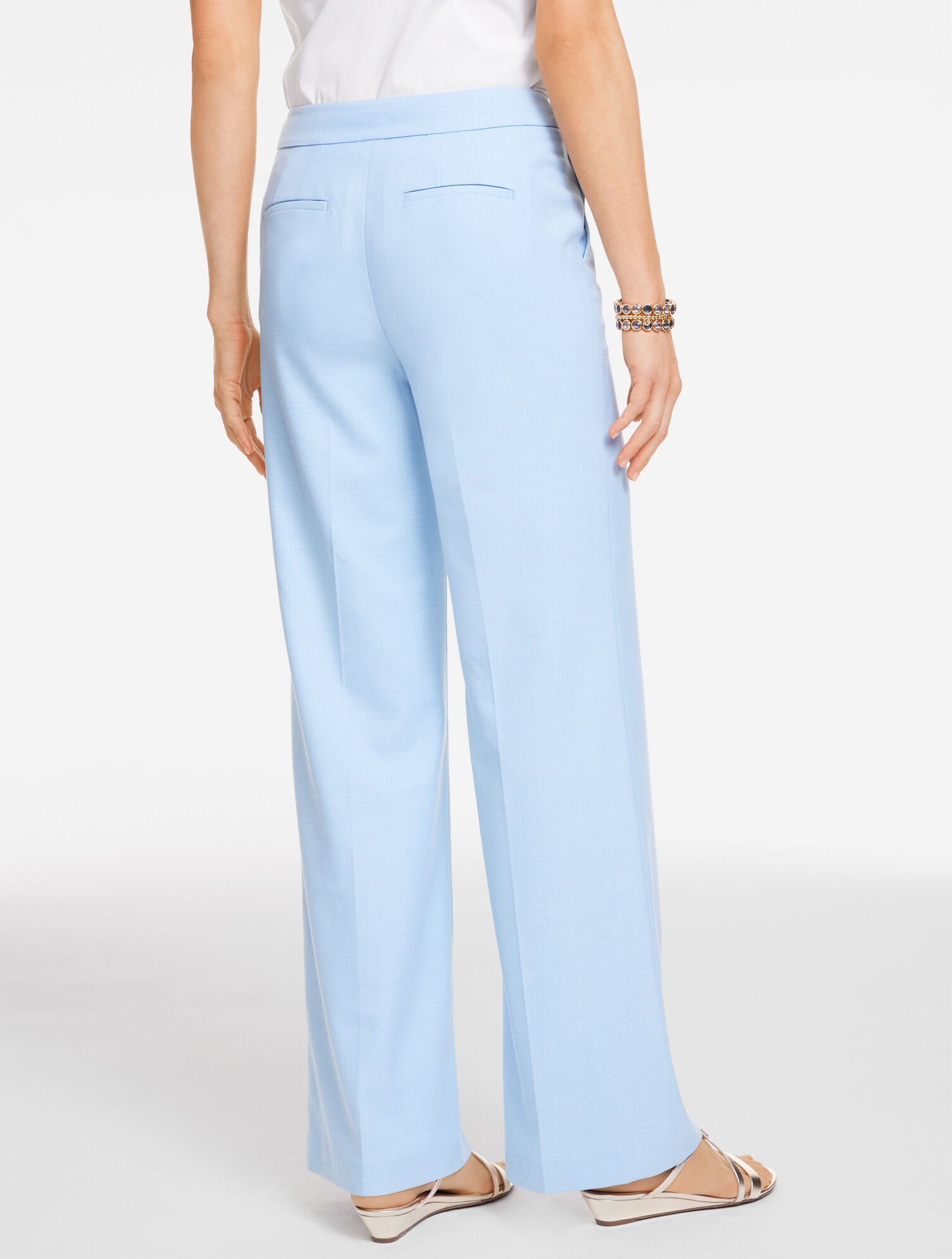 Newton Texture Wide Leg  Pants