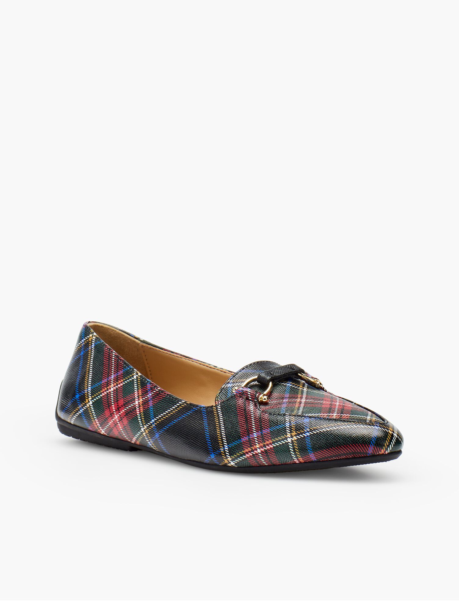 Francesca Driving Moccasins - Tartan Plaid