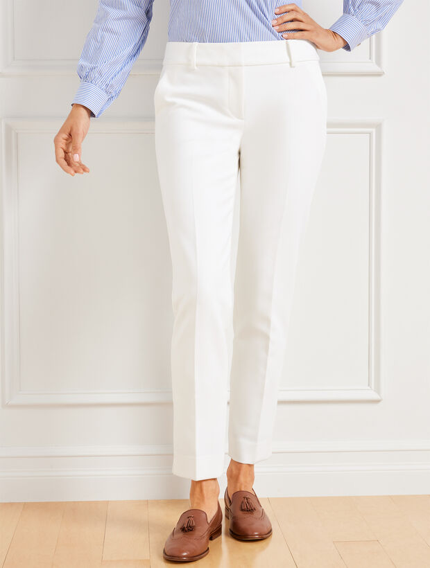 Talbots Hampshire Ankle Pants - Lined Curvy Fit
