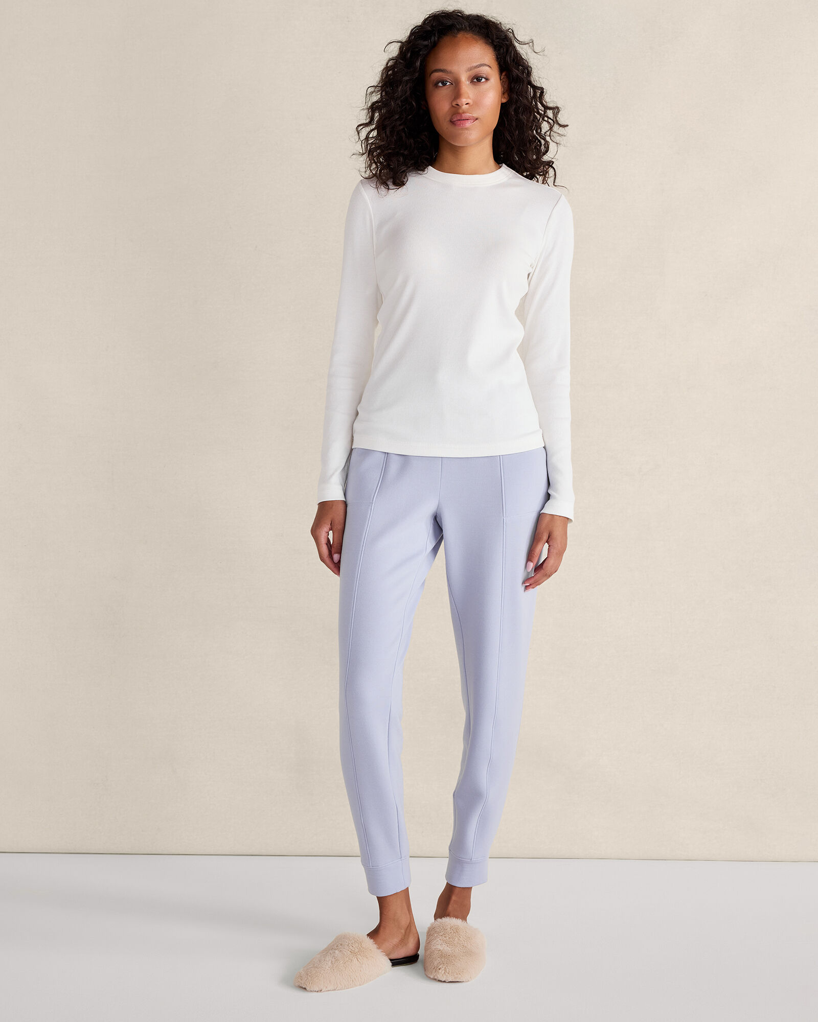 Organic Cotton Rib Knit Tee