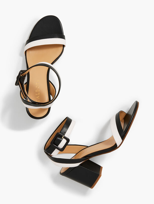 Beatrice Nappa Leather Sandals