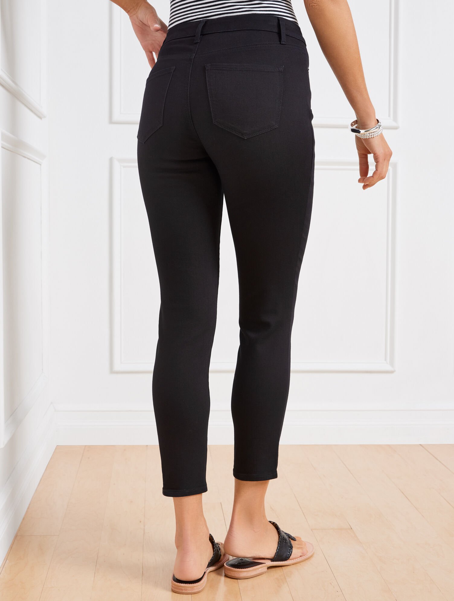 Jegging Crops Black Talbots