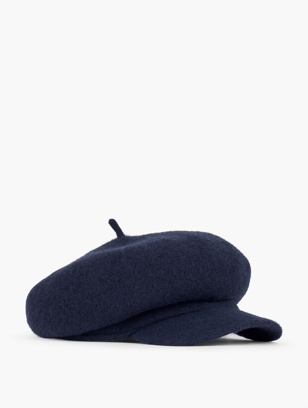Navy Blue Talbots wool hat Soft Knit Hat | Talbots main image 3