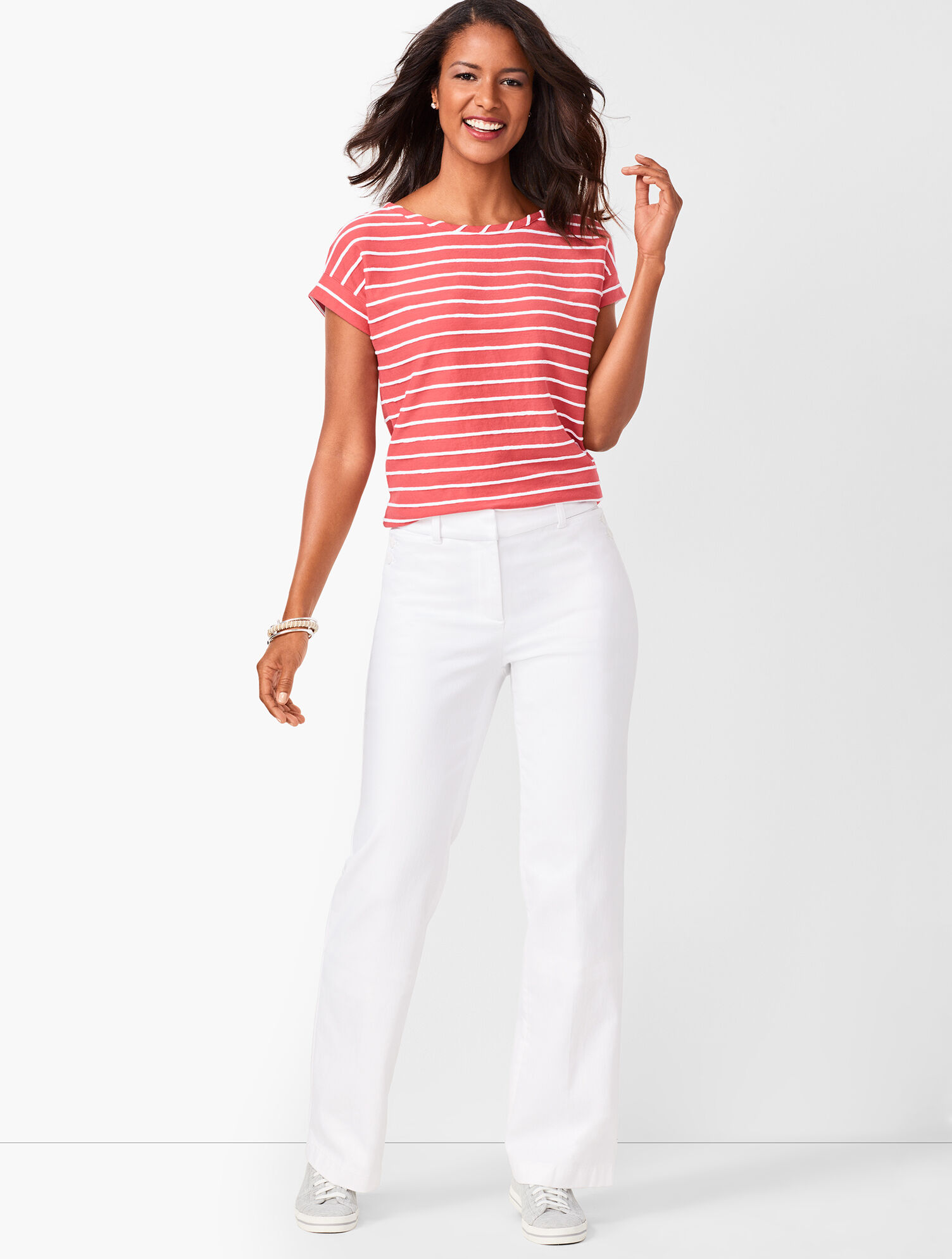 Stripe Textured Tee