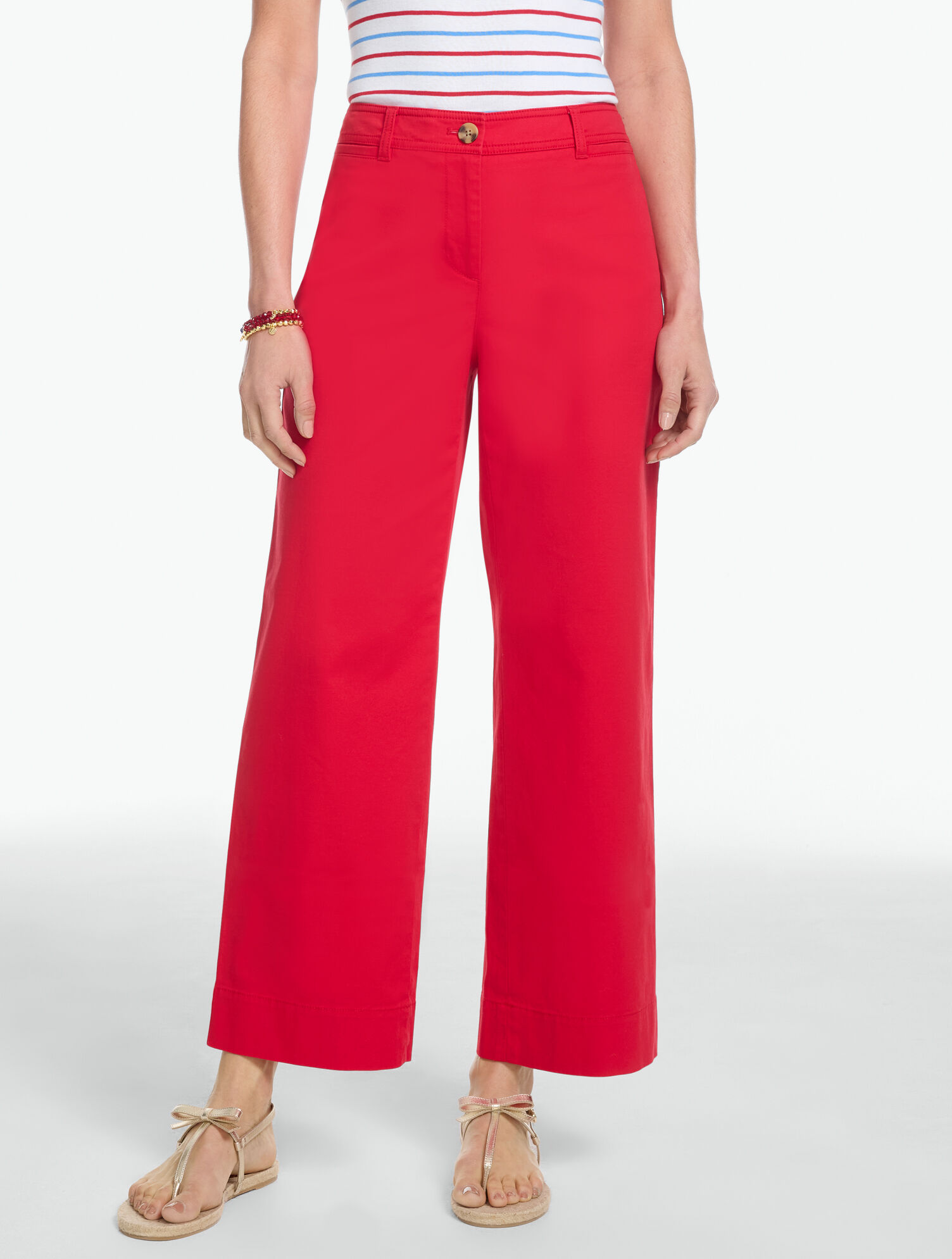 Wide Ankle Heritage Twill Pants