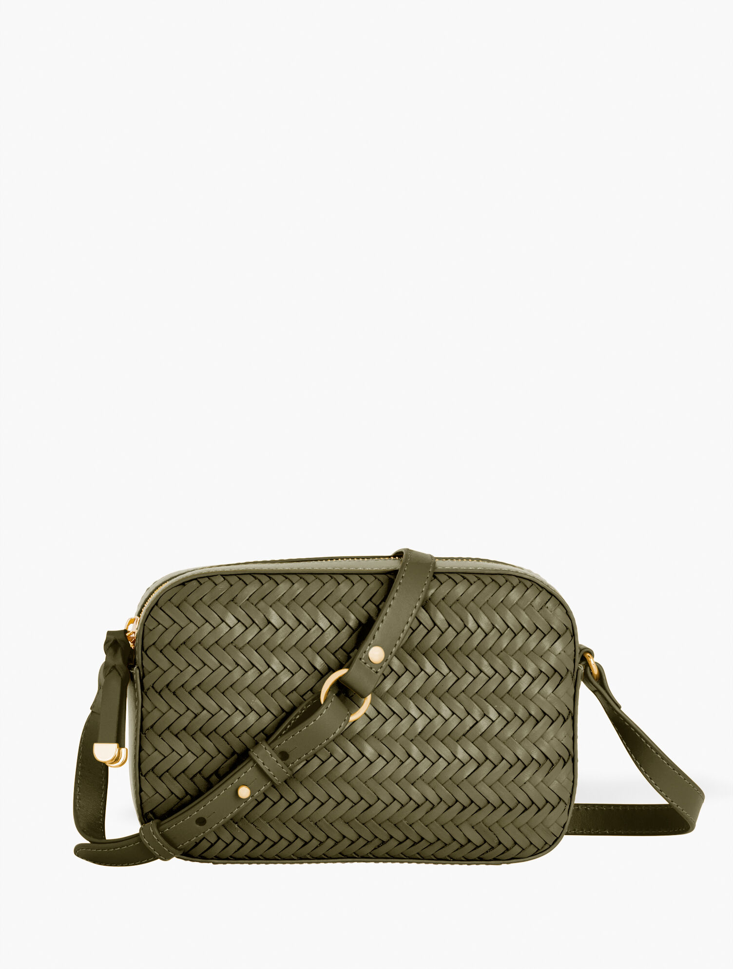 Crossbody - Woven Leather