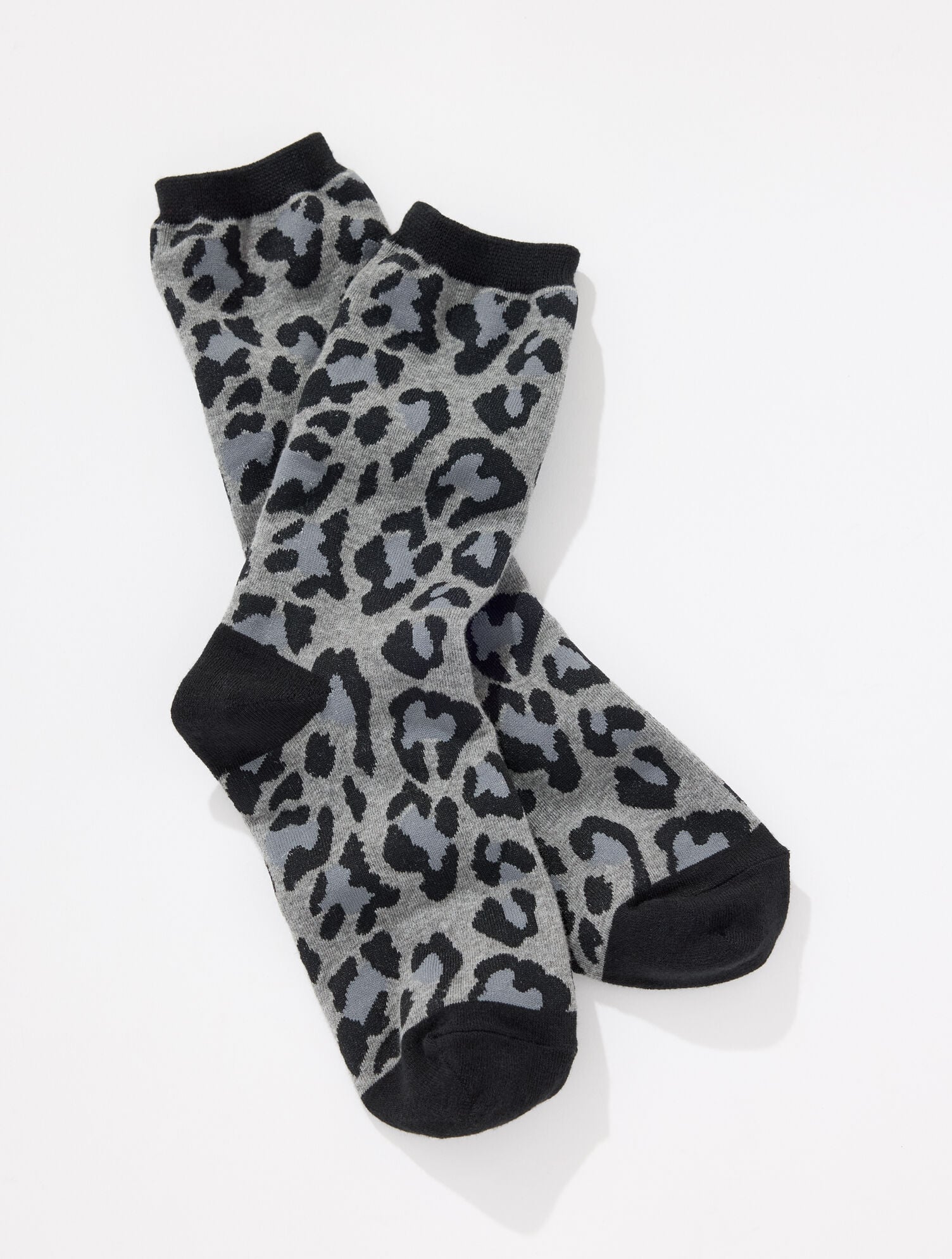 Fabulous Leopard Trouser Socks