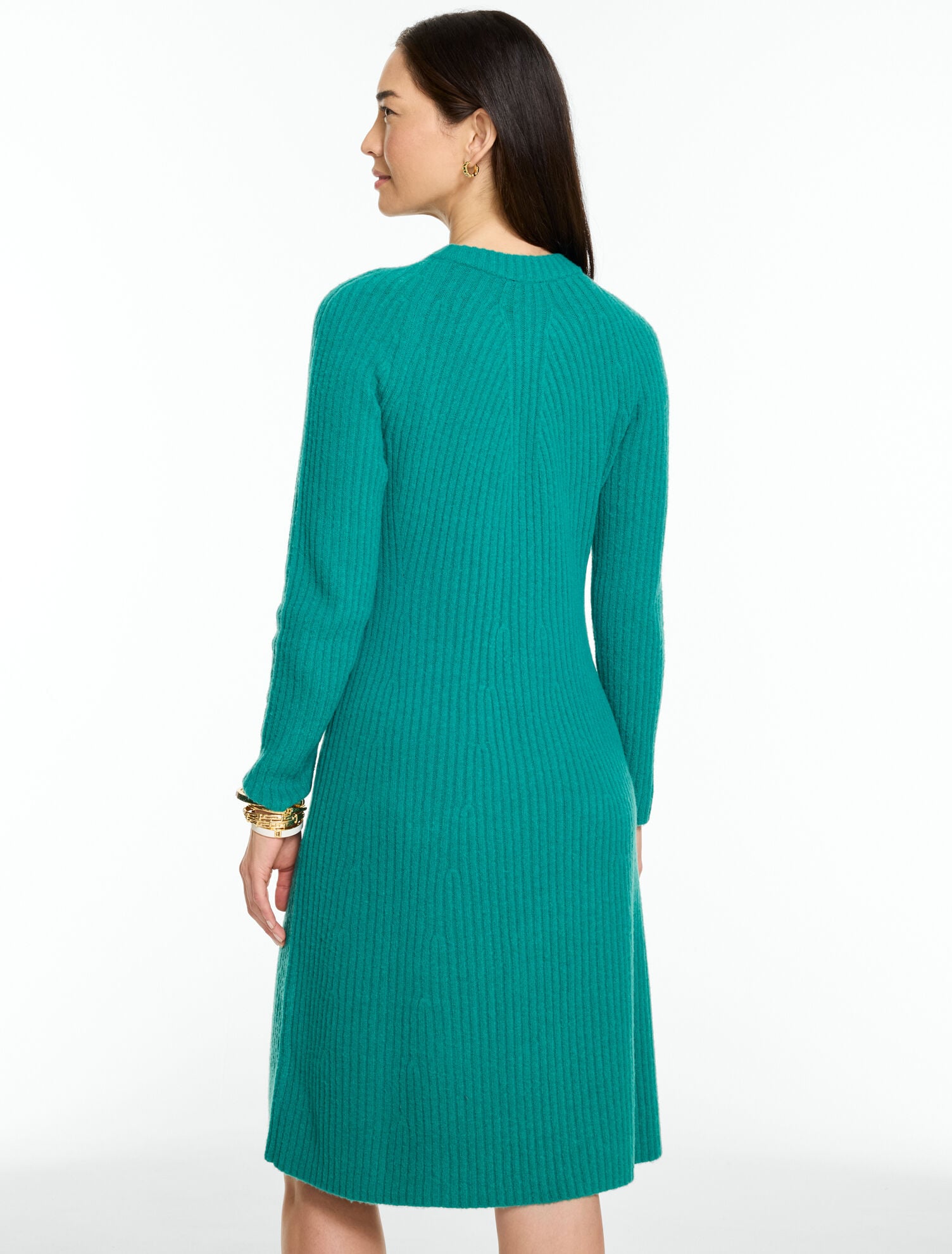 Fit &amp; Flare Sweater Dress