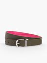 Leather Reversible Belt - Colors