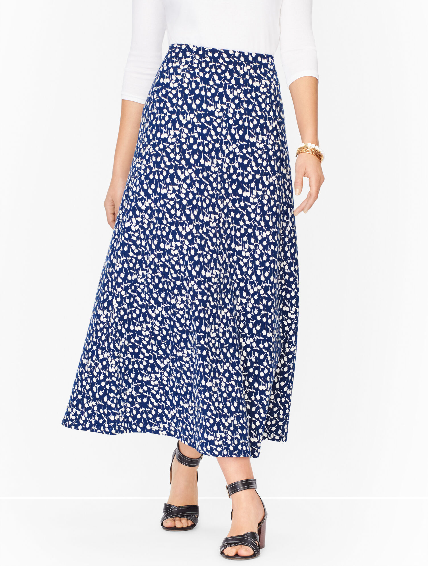 Floral Maxi Skirt Talbots