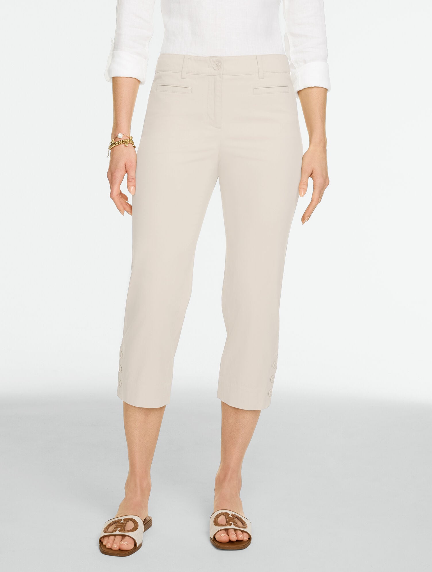 Heritage Twill Capri Pants - Curvy Fit - image 2