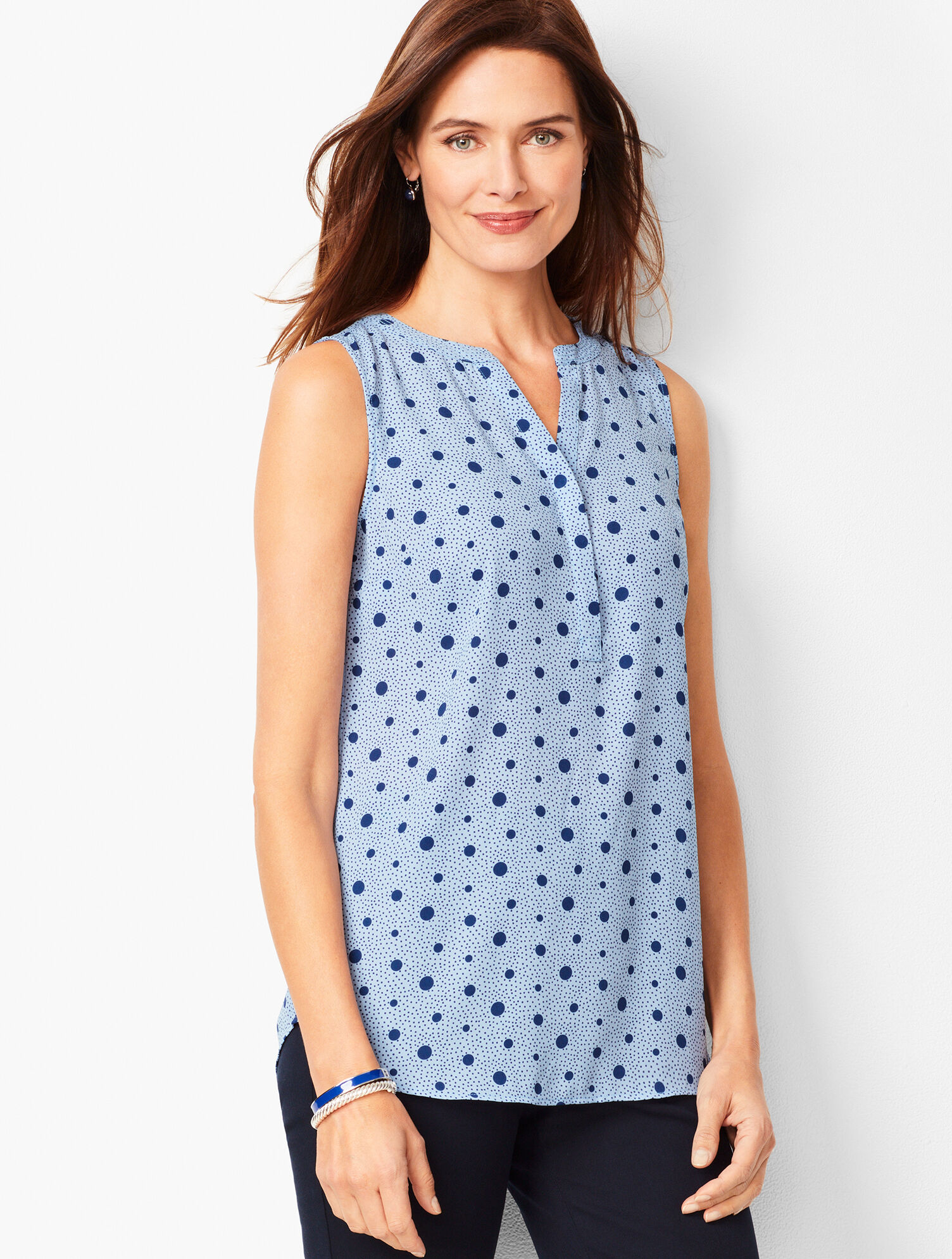 Cutaway Shell - Bold Dot | Talbots