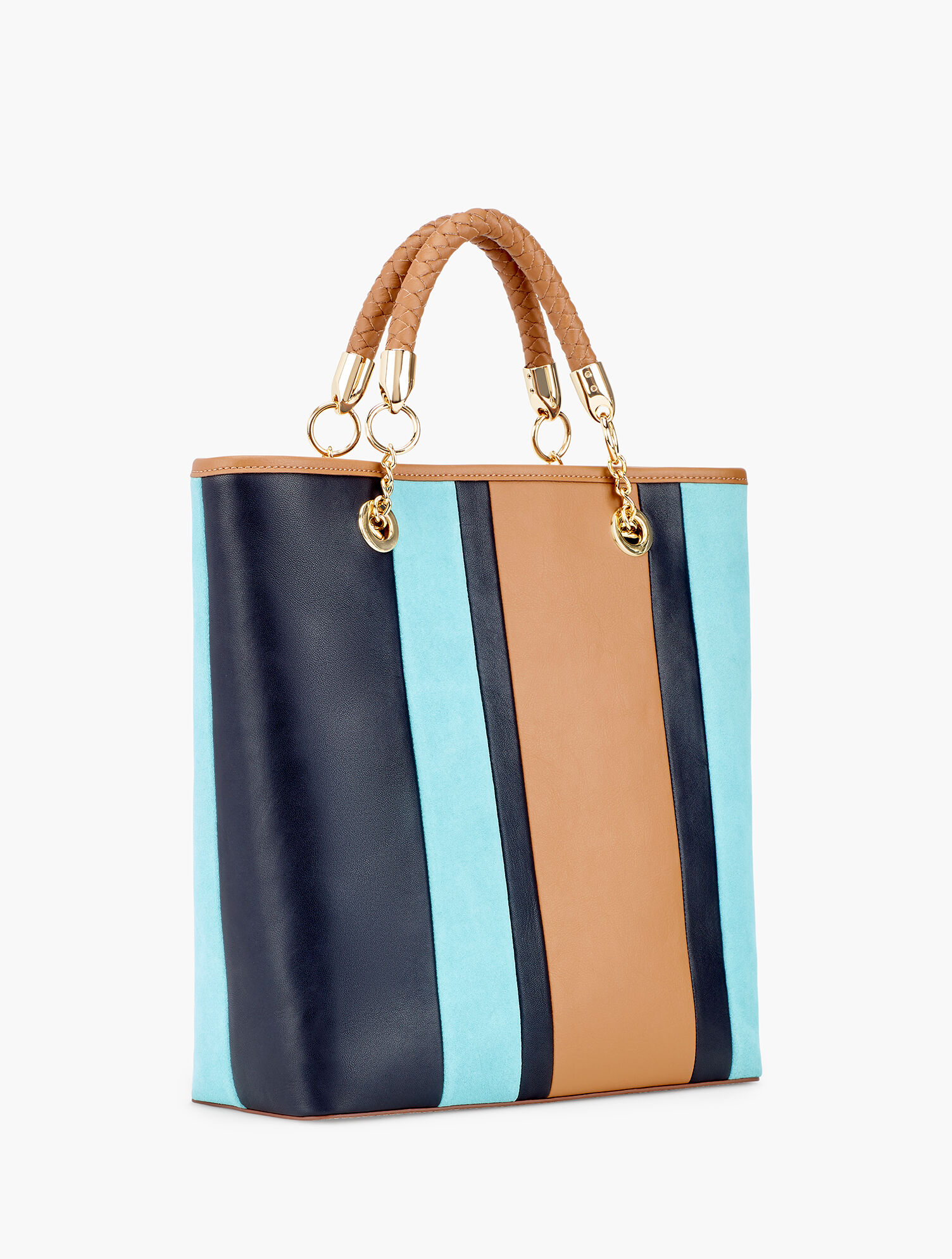 Talbots Colorblock Colorblock Tote Bag | Talbots