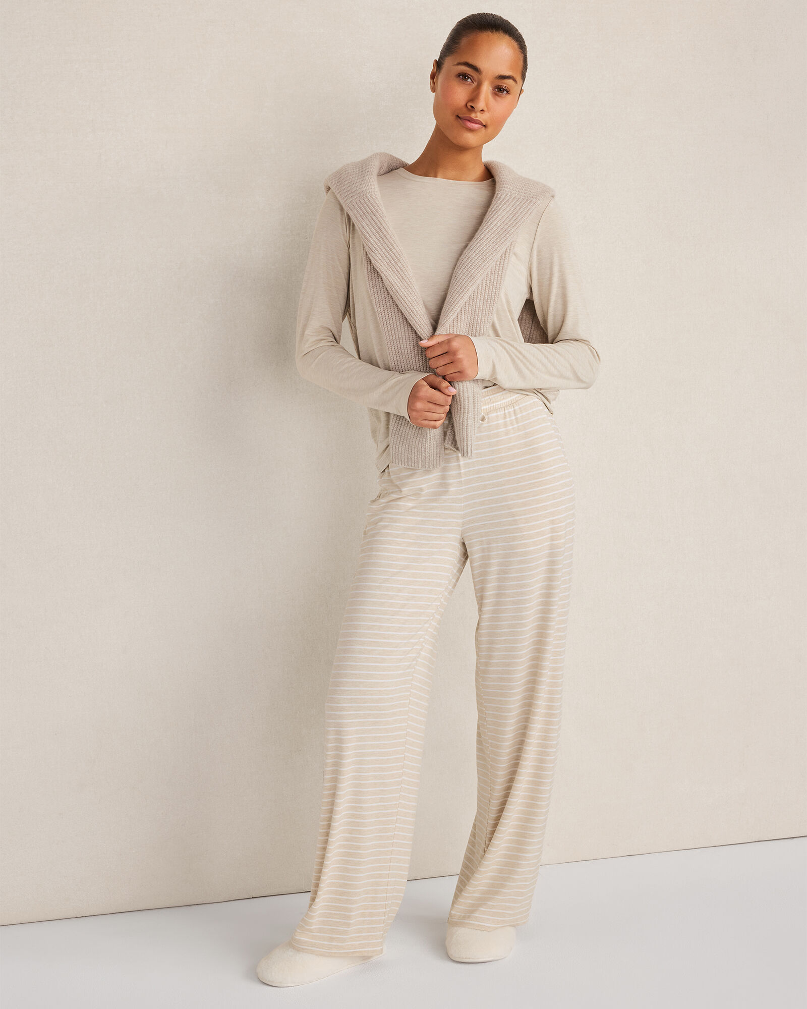 Calm &amp; Cool Long Sleeve Pajama Top