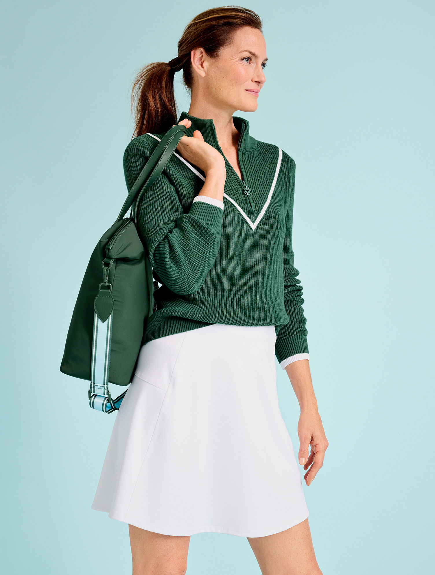 T By Talbots Travel Tote