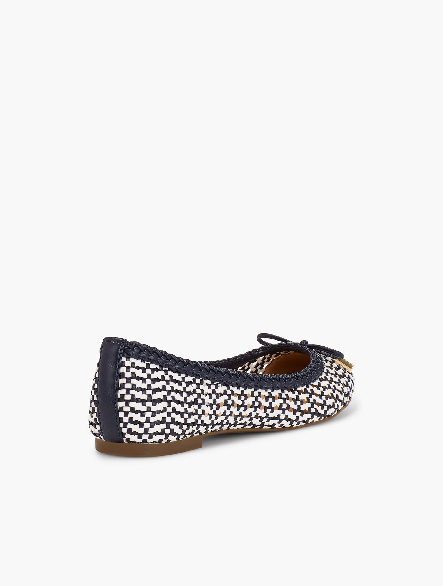 Olympia Open-Weave Ballet Flats - Bi-Color