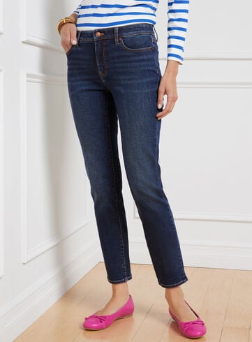 Slim Ankle Jeans - Providence Wash - Curvy Fit