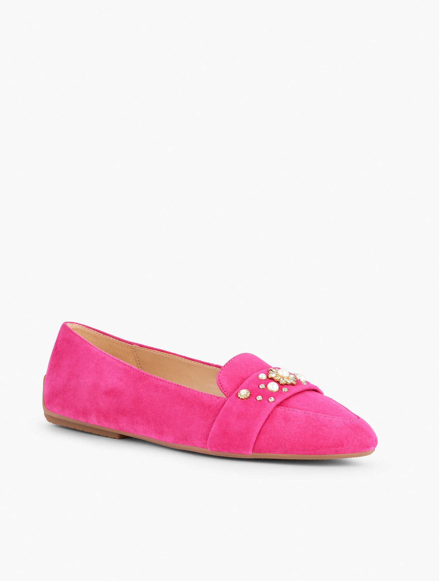 Ballerines Talbots Francesca Keeper En Daim Violet - Taille 8 US, Pointure Medium