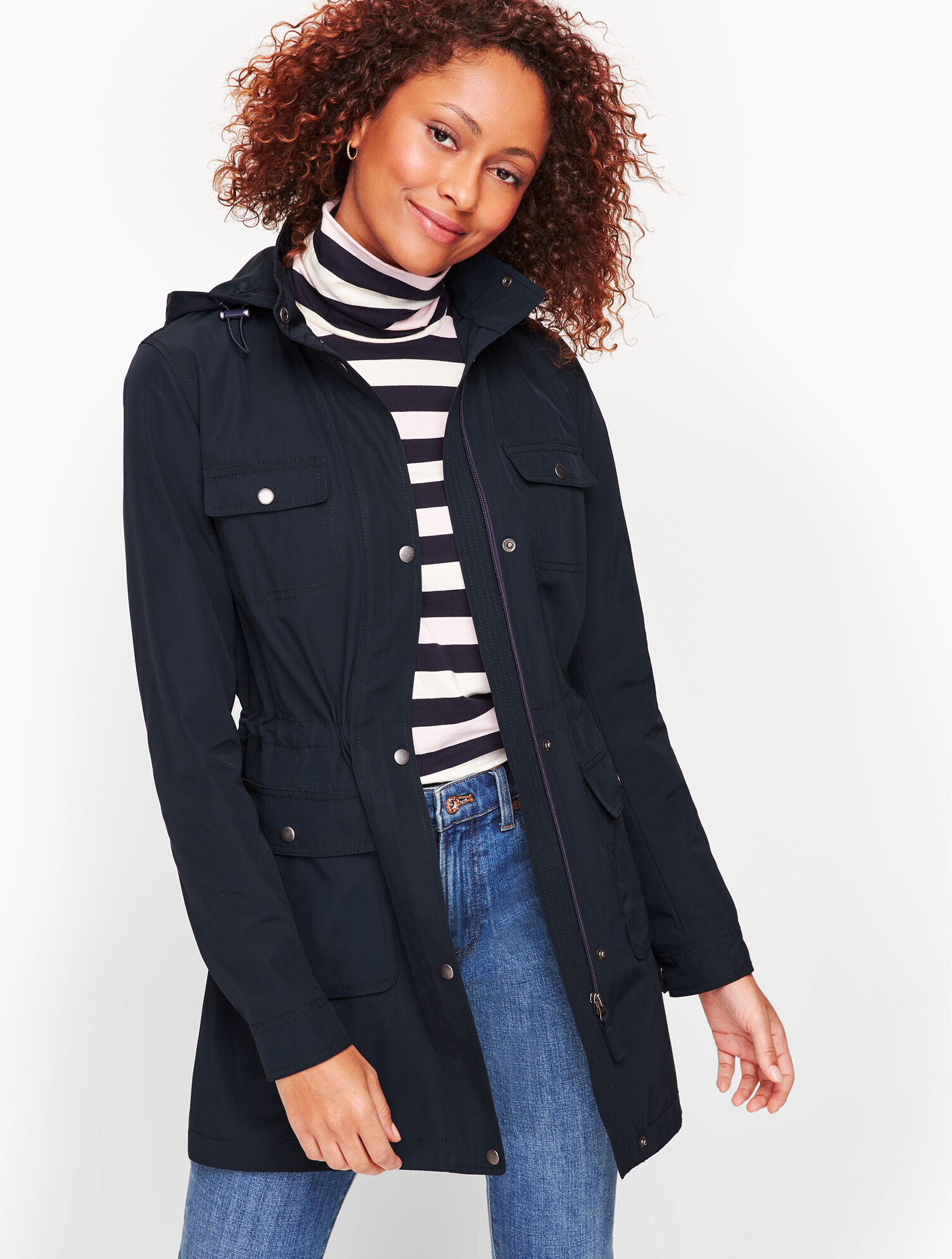 Drawcord Raincoat