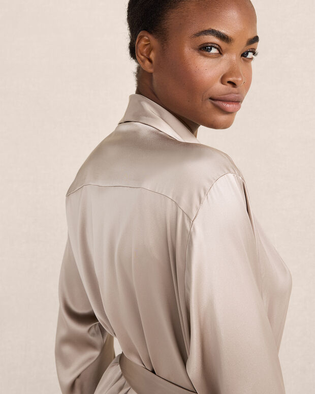 Washable Silk Robe Haven Well Within