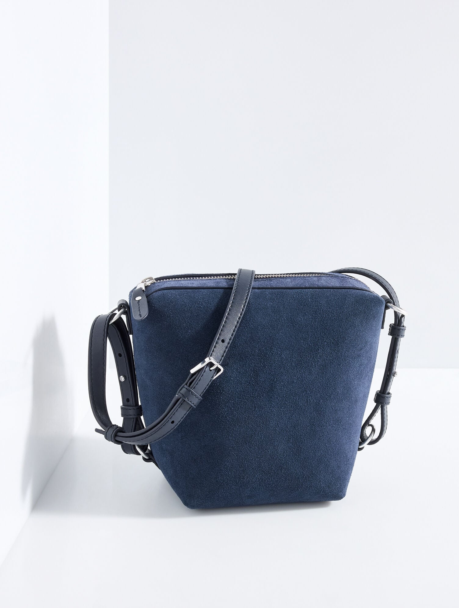 Riley Suede Crossbody Bag