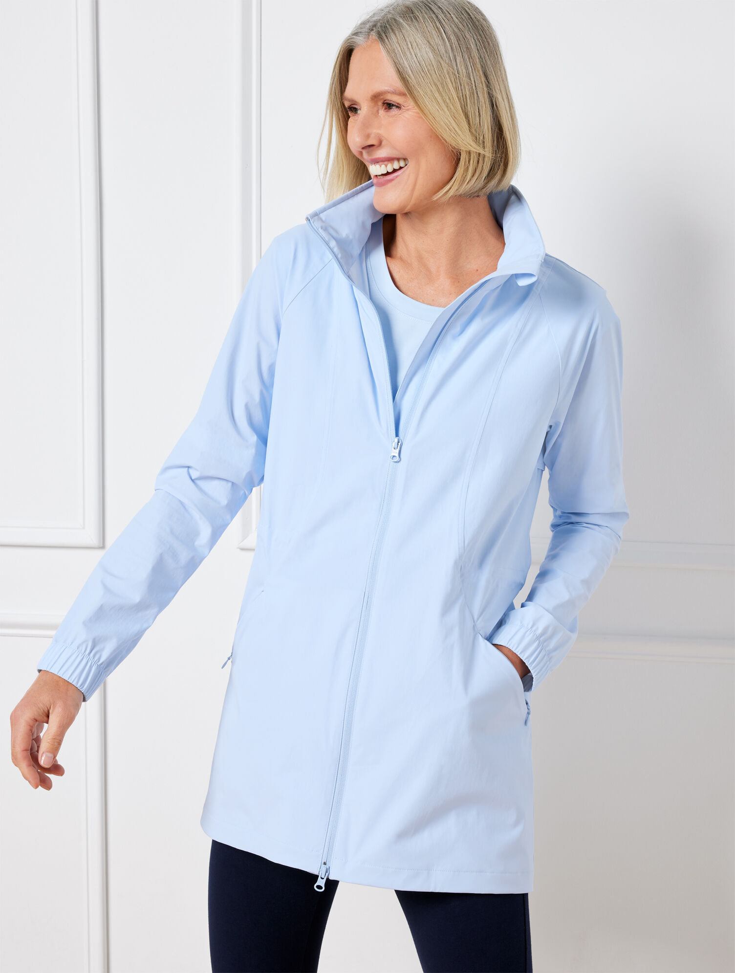 Water-Resistant Hooded Jacket