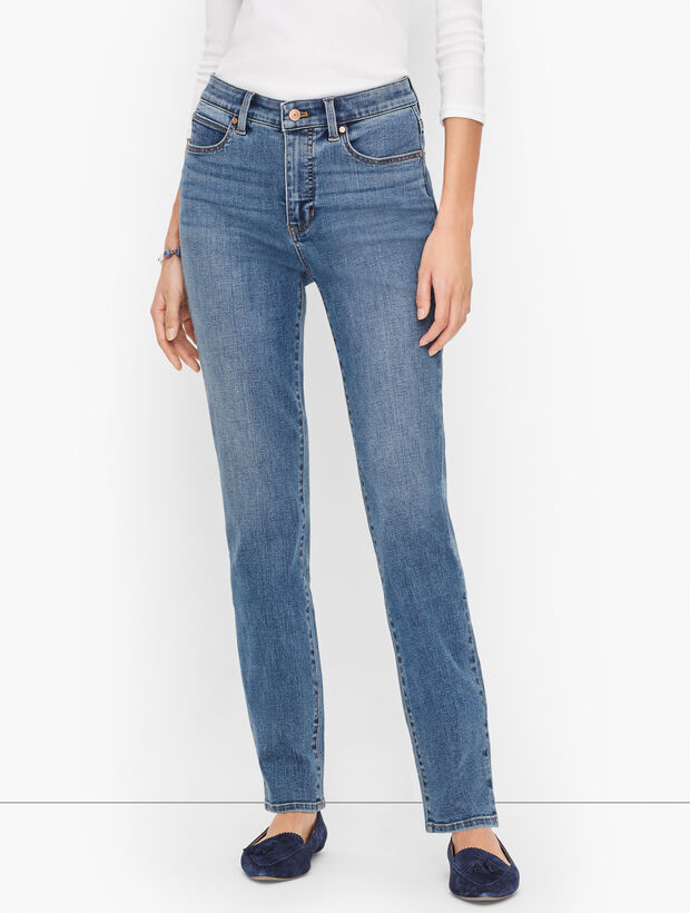 Straight Leg Jeans - Shore Wash