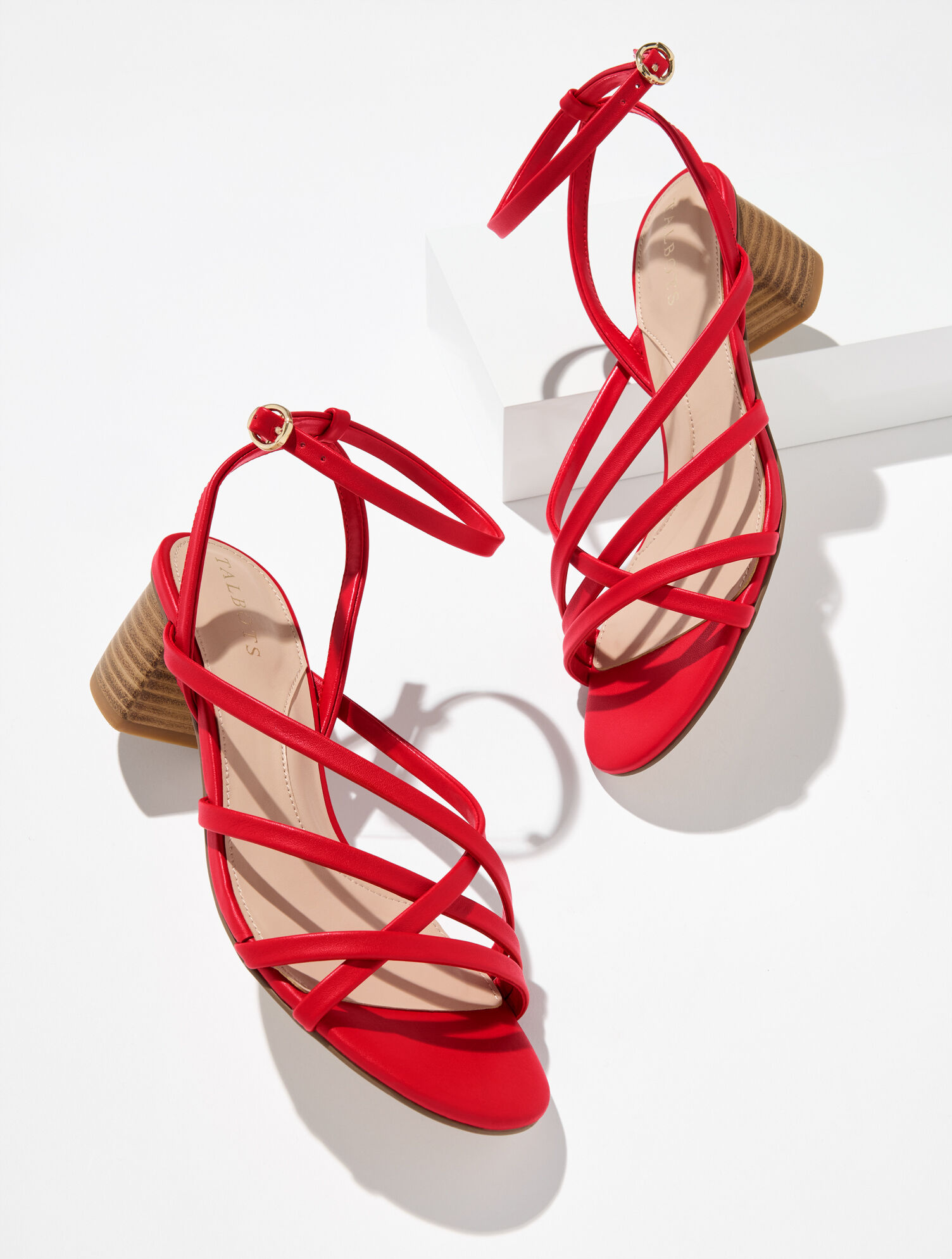 Lina Strappy Block Heel Sandals