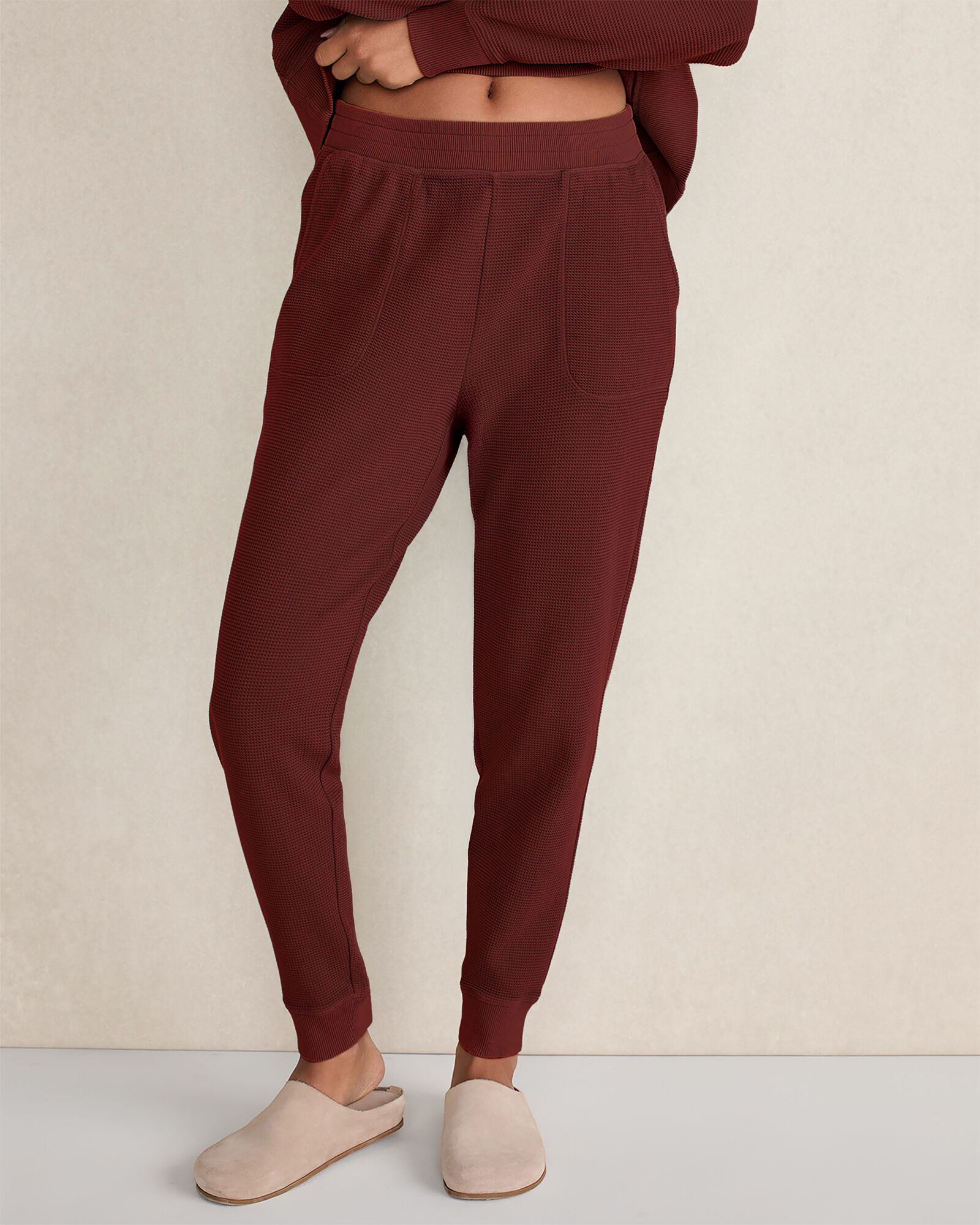Organic Cotton Waffle Jogger - image 3