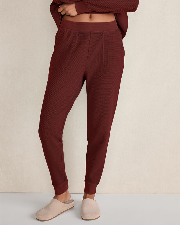 Resti Organic Cotton Waffle Jogger