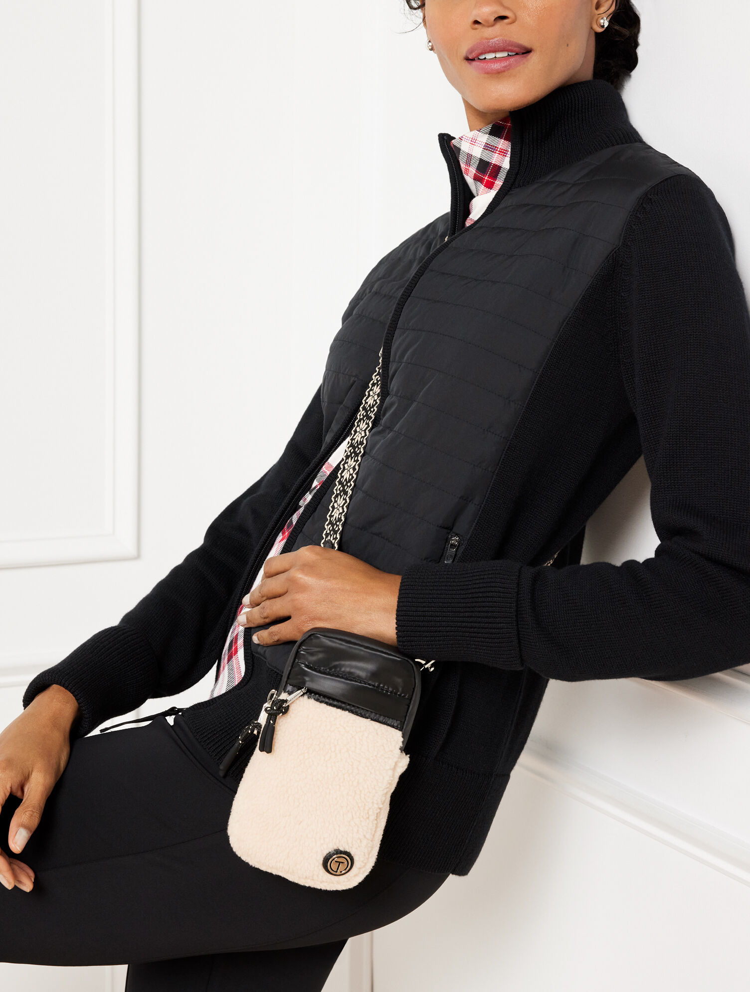 Shearling Micro Bag