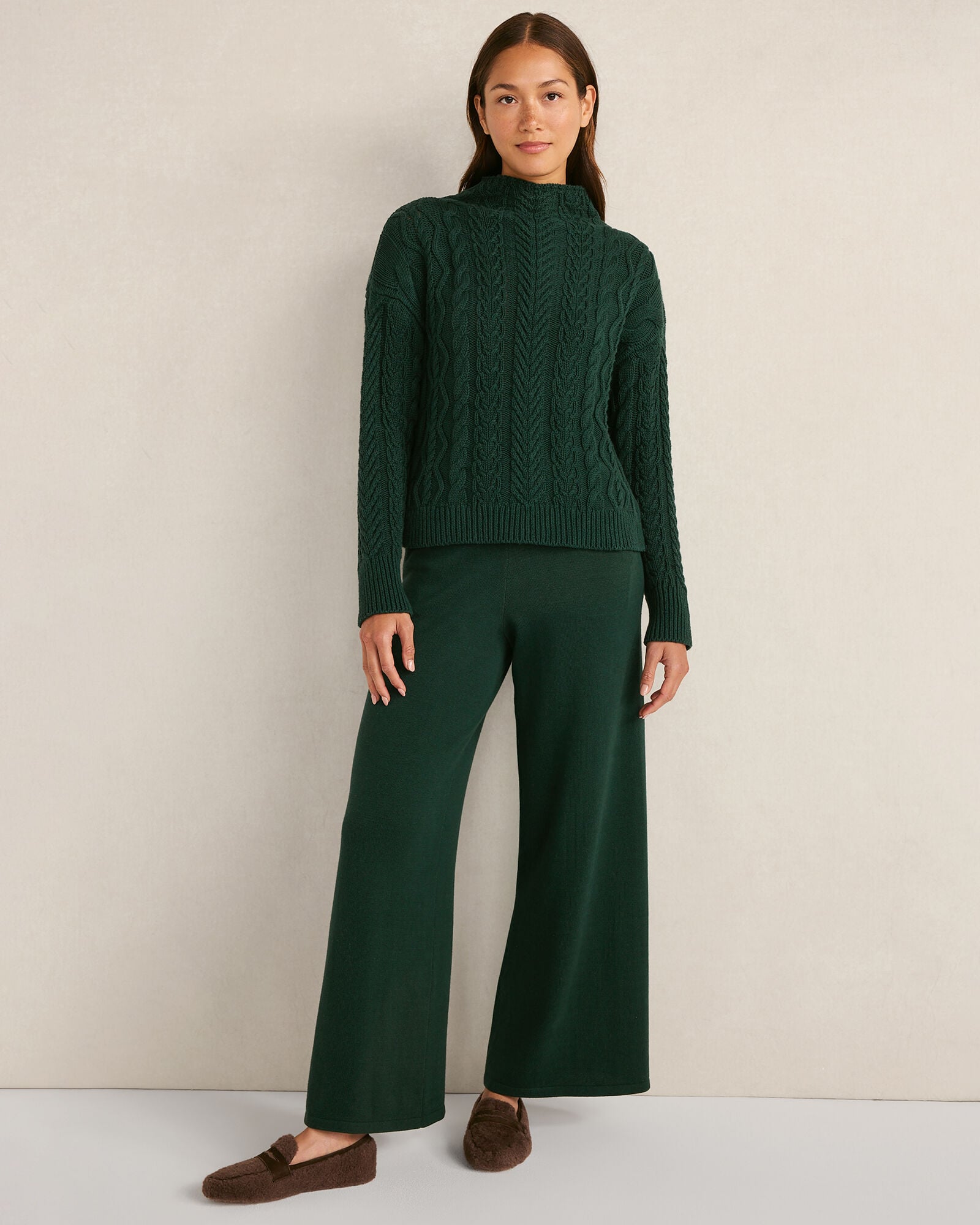 Organic Cotton Wide Leg Pants | Haven Well Within