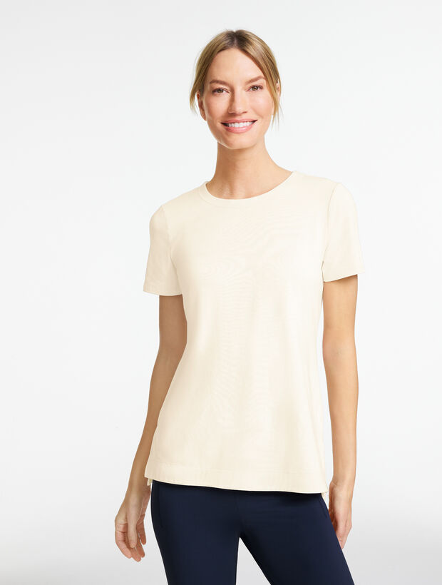 Supersoft Jersey Short Sleeve Crewneck Tee