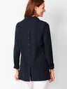Perfect Button-Back Tunic - Solid 