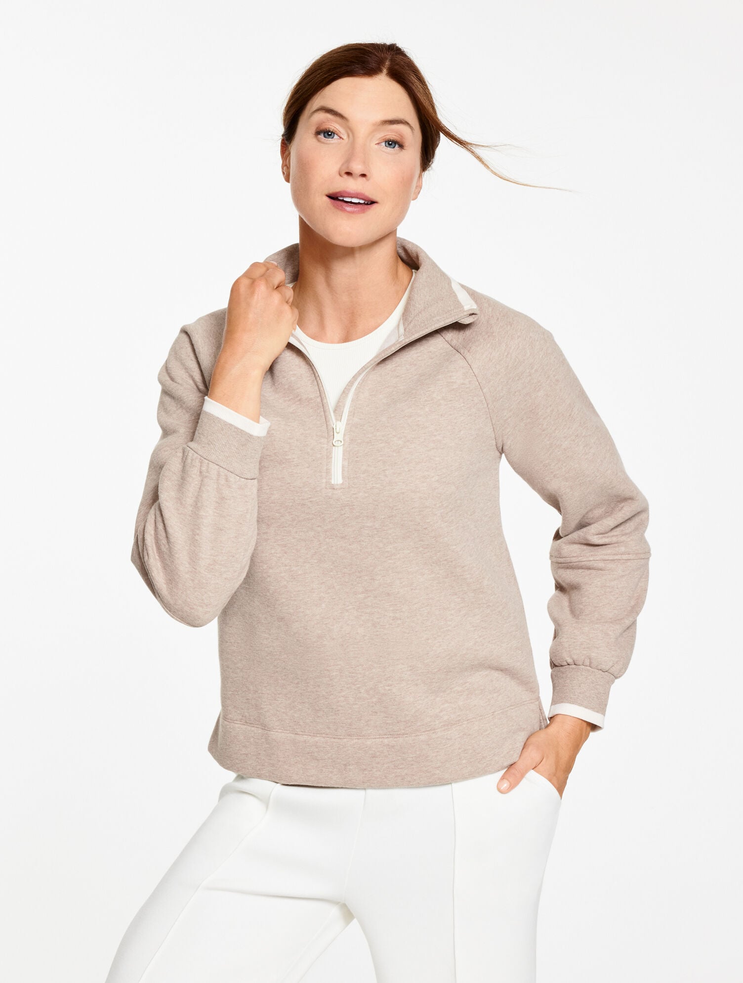 Cozy Fleece Half-Zip Pullover