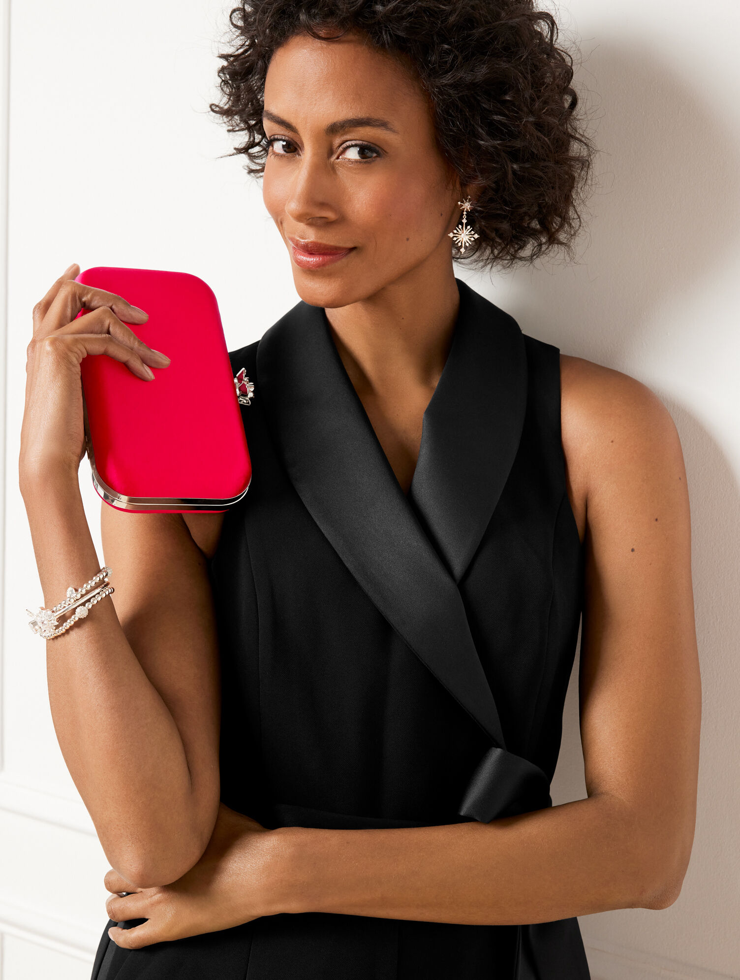 Rose Minaudi&egrave;re Clutch