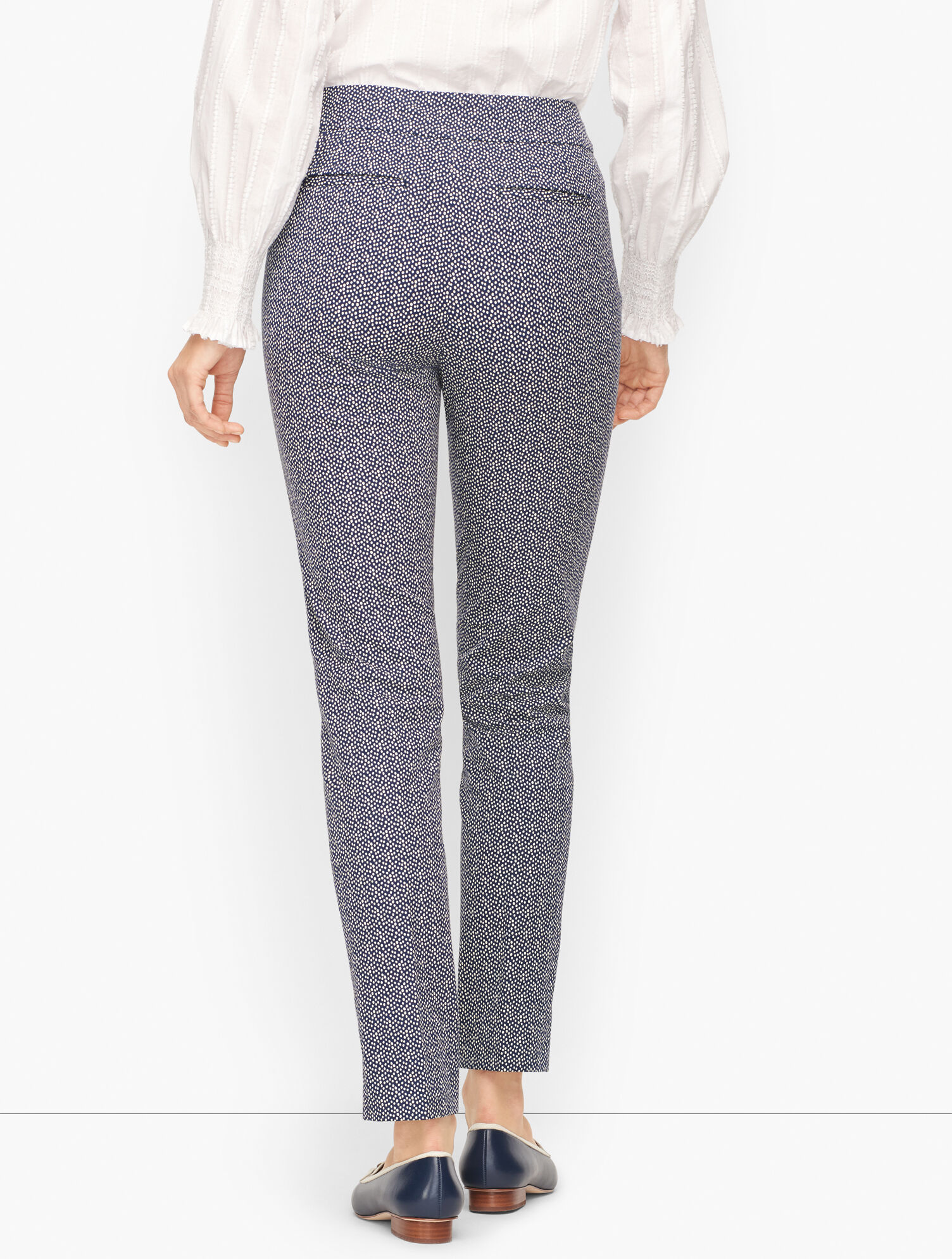 Talbots Chatham Ankle Pants - Graceful Dot