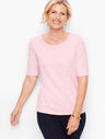 Ruched Neck Crepe Top
