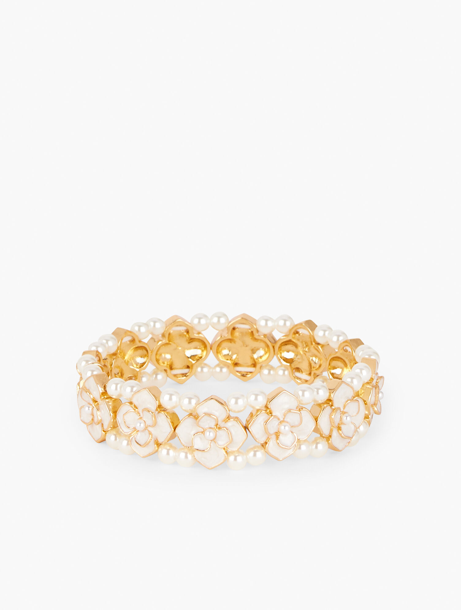 Mixed Petals Stretch Bracelet Talbots