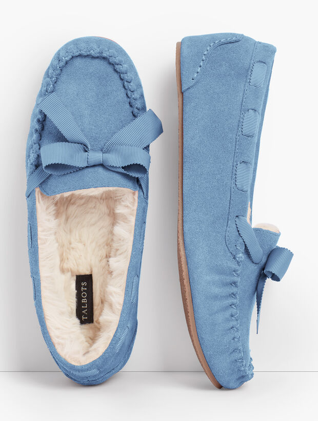 Ruby Moccasin Slippers