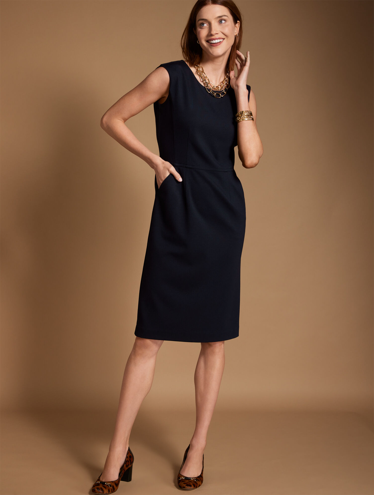 Luxe Italian Knit Dress | Talbots