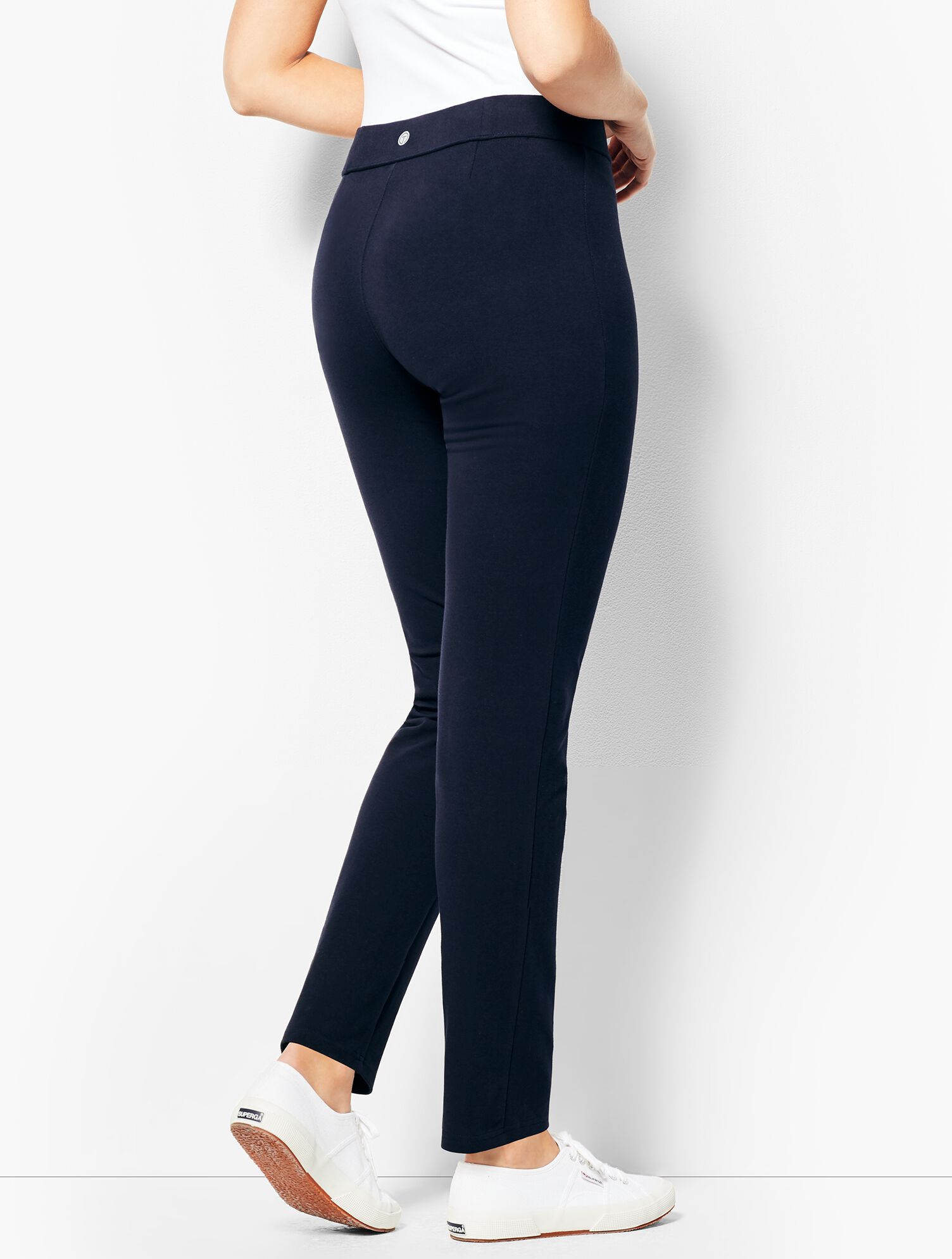 Everyday Straight-Leg Yoga Pants | Talbots