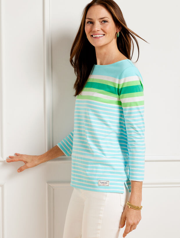 Authentic Talbots Tee - Sailing Stripe | Talbots
