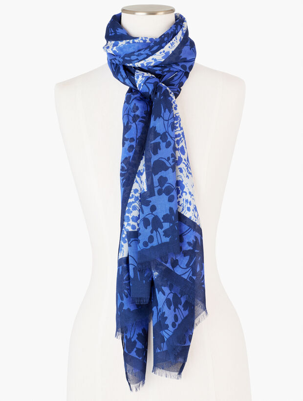 Ditsy Floral Oblong Scarf Talbots