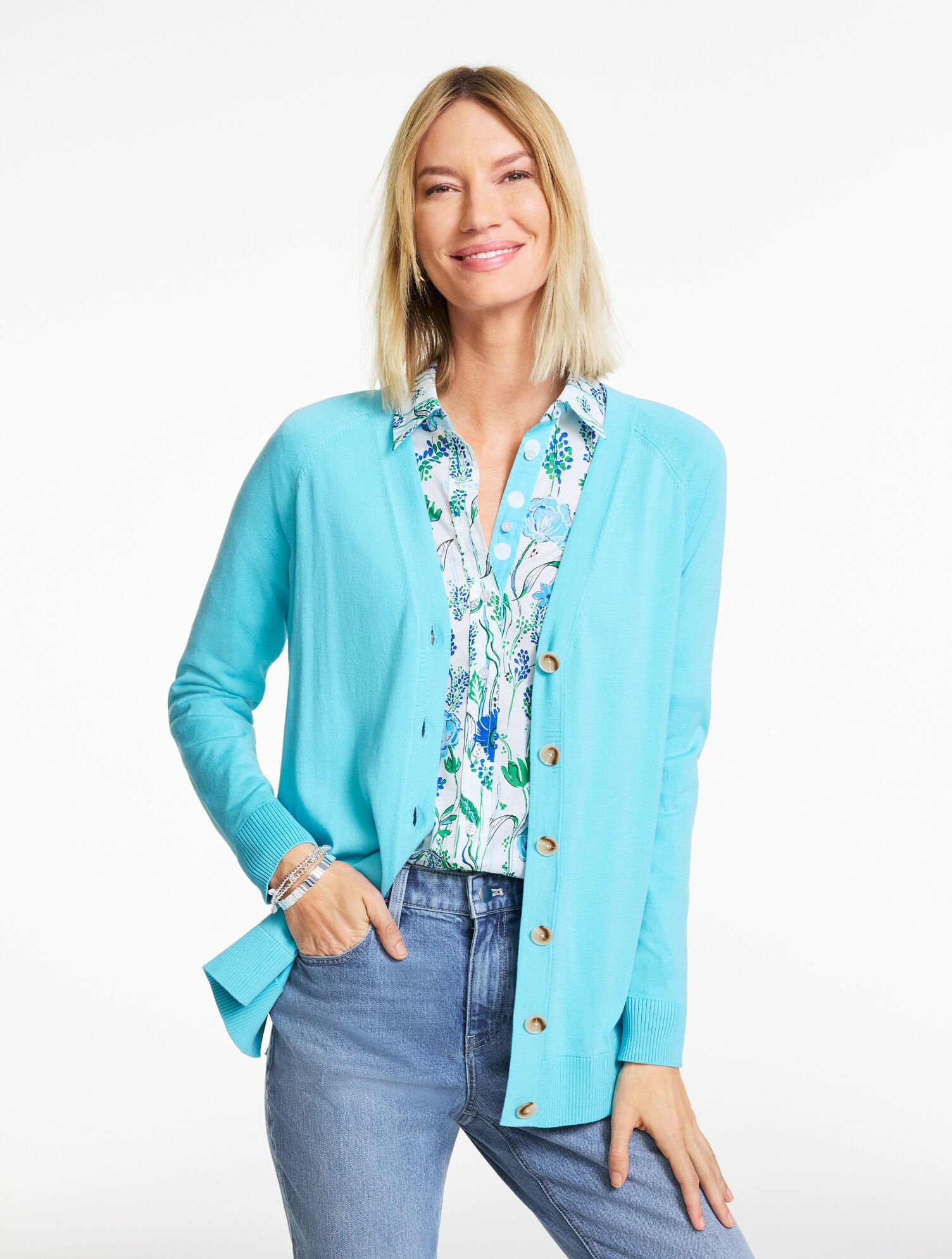 V-Neck Girlfriend Cardigan