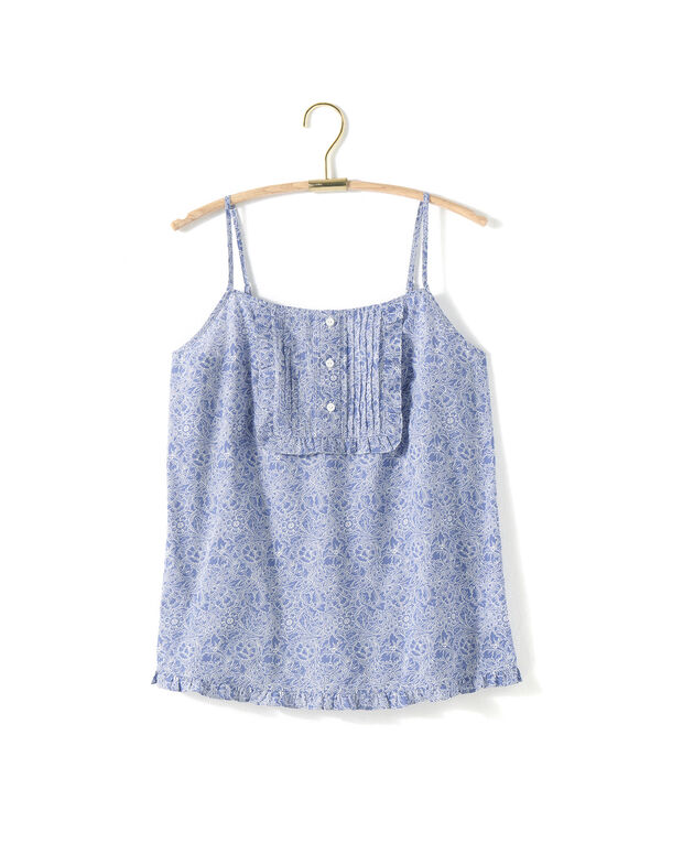 Organic True Cotton Floral Pintuck Cami | Haven Well Within