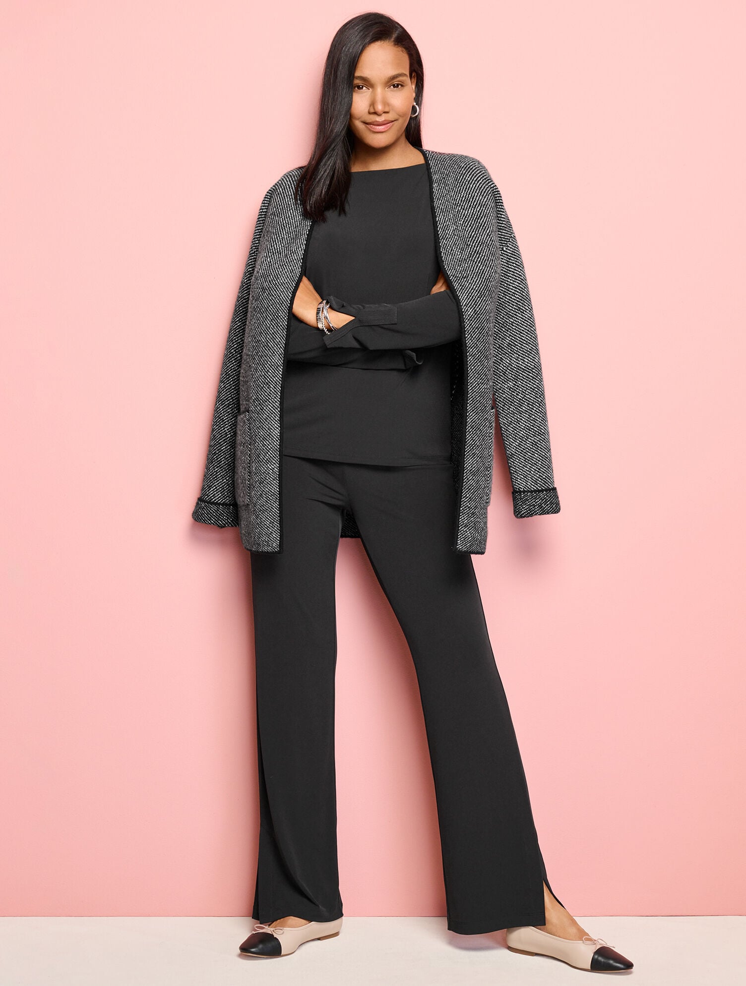Knit Kit Kick Flare Pant - thumbnail 4