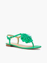 Keri Flower Sandals - Solid